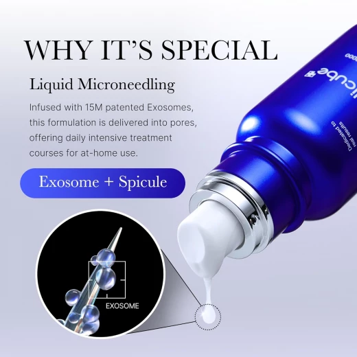 Medicube Zero Exosome Shot 7,500 PPM Spicule Facial Serum, Pore Care, 1.01 fl.oz - Medicube - Image 3