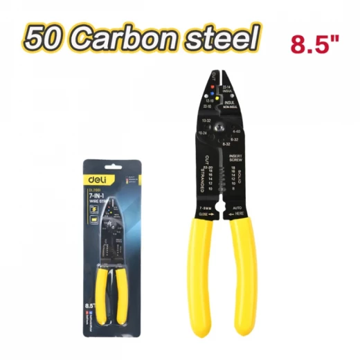 Deli EDL2607 Wire Stripper Tool, Durable, Ergonomic Design, 4.15 BHD - Deli - Image 3