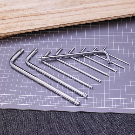 Deli Torx Hex Key Set Cr V Steel T10 T15 T20 T25 T27 T30 T40 T45 T50 - Deli - Image 2