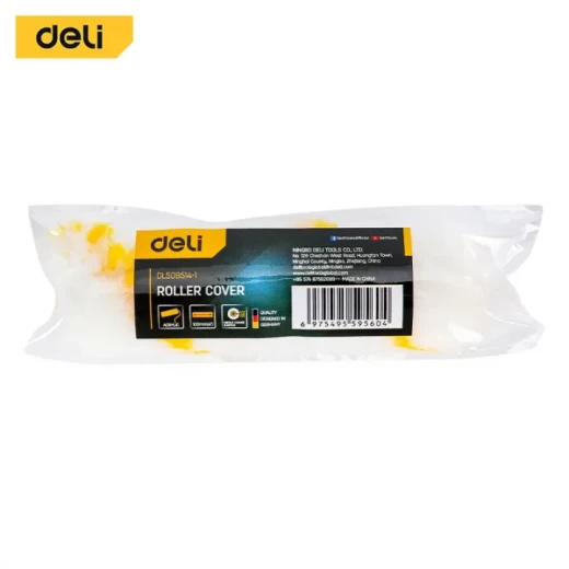 Deli Tools 4 Inch Paint Roller Cover, Mini Roller for Walls, Ceilings, EDL509514-1 Deli Tools 4 Inch Paint Roller Cover, Mini Roller for Walls, Ceilings, EDL509514-1