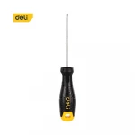 Deli Phillips Comfort Handle Screwdriver PH0x75mm for Electronics and Small Fasteners - Deli