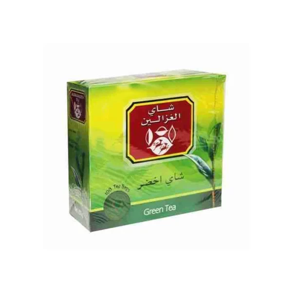 شاي أخضر الغزالين الفاخر 50 ميدالية لتجربة مشروب يومي منعش ومنشط - الغزالين
