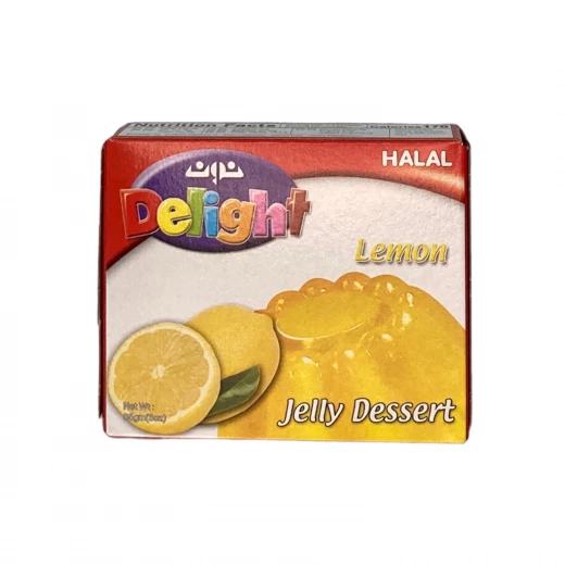Noon Halal Lemon Gelatin, Delicious & Refreshing Dessert, Made with Real Lemon, Ready to Eat, Perfect for Parties, 85g Pack, Authentic Arabic Food Product, Enjoy the Zesty Taste - Image 2