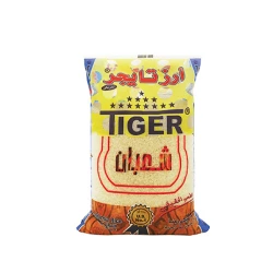 أرز تايجر 2 كجم، أرز حبوب طويلة فاخر ممتاز للطبخ اليومي والوجبات اللذيذة، تحضير سهل وسريع، مثالي لعشاء العائلة والإبداعات الطهوية