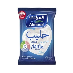 حليب المراعي كامل الدسم مجفف 350 جم، حليب فوري لمشروبات لذيذة