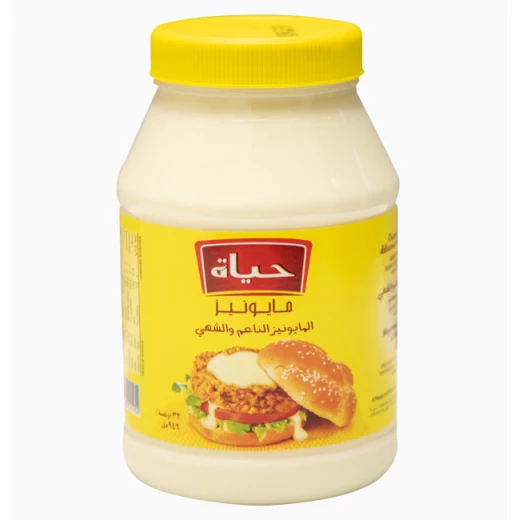 مايونيز الحياة 8 أونصة متبل كريمي ولذيذ مايونيز الحياة 8 أونصة متبل كريمي ولذيذ
