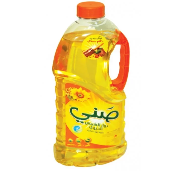 زيت طهي صني 1.5 لتر زيت دوار الشمس النقي المثالي للطهي والقلي الصحي اليومي - صني