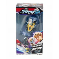 سبينر SPINNERMAD2 مفرد، معدن متين، أسود، للتركيز وتخفيف التوتر