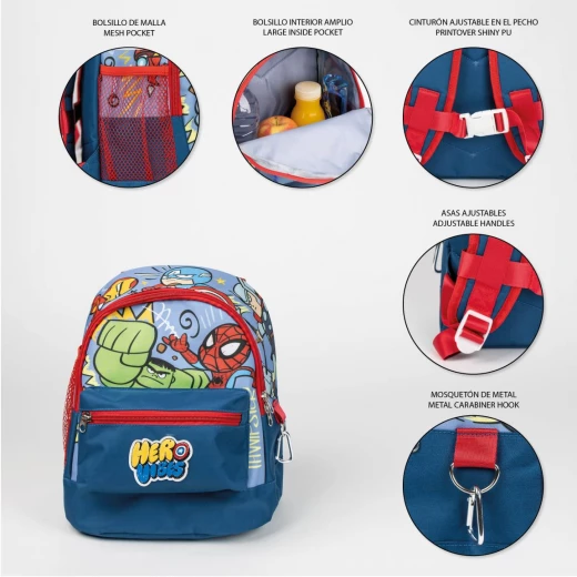 Cerda Avengers Kids Backpack Trekking Durable Polyester 23 x 27 x 15 cm - Cerda - Image 5