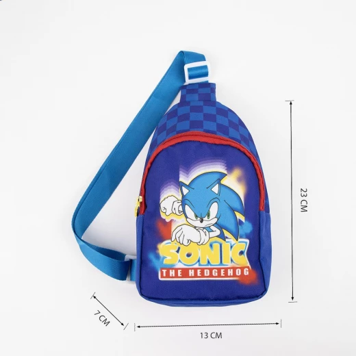 Cerda Sonic Kids Backpack Bandolier Durable Polyester School Bag - Cerda - Image 7