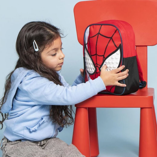 Cerda Spiderman Kids Backpack Durable Polyester School Bag 22x28x9cm - Cerda - Image 12