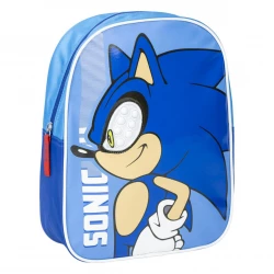 Cerda Sonic Kids Backpack Durable Polyester School Bag 23x30x9cm