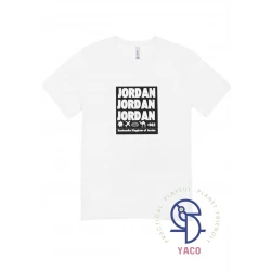 Jordan Symbols Adult T Shirt White XXS Premium Cotton Tee, Stylish Design, Made in Turkey, High Quality Apparel for Comfort and Personality, Available Now