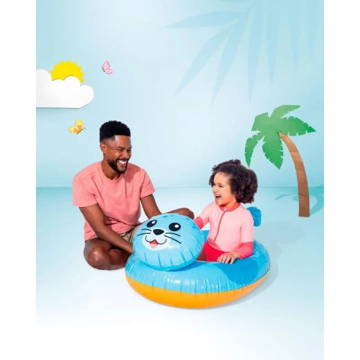 Pool Cruiser Inflatable Pool Floats for Kids Ages 3-6 Years Fun Water Play Adventure - Pool cruiser - Image 4
