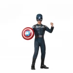 Marvel Captain America Costume for Kids, Shield Included, Ages 3 5 - Marvel