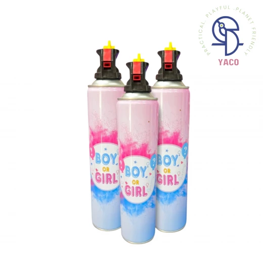 Ultimate Gender Reveal Powder Spray Kit Large Pink Color Celebration Party Pack 2024 Easy Use Big Reveal Perfect Photo Opportunity 16 oz Safe Non Toxic Biodegradable Fun - Image 2