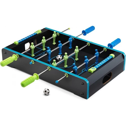 The Source Neon Table Soccer Game for Kids and Adults, Compact Design, Blue and Green Teams - The Source - Image 9