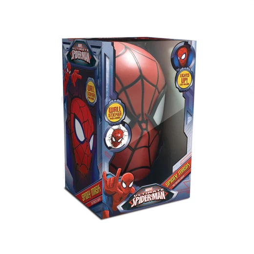The Source Marvel SpiderMan Head Night Light 3D Wall Art for Kids Room - The Source - Image 4