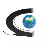 The Source Levitating Globe Light 10 Inch Diameter Floating World Map for Home Decor with UK Plug Magnetic Suspension Display for Globe Trotters and Gift Giving - The Source
