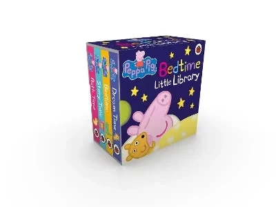 Peppa Pig Bedtime Little Library, 4 Board Books, Relaxing Stories for Kids - Image 2