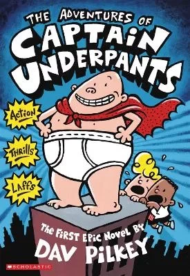 كتاب مغامرات الكابتن أندرpants من سكولاستيك سلسلة قصص مضحكة للأطفال 2 أطفال مشاغبين يحولون ناظر المدرسة إلى بطل خارق مليئة بالمغامرات الشيقة كتاب مغامرات الكابتن أندرpants من سكولاستيك سلسلة قصص مضحكة للأطفال 2 أطفال مشاغبين يحولون ناظر المدرسة إلى بطل خارق مليئة بالمغامرات الشيقة