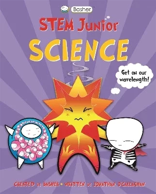 كتاب باشير STEM جونيور علوم رسوم توضيحية تعليمية للأطفال