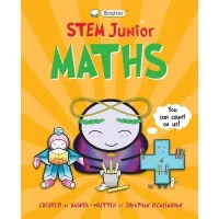 Basher STEM Junior Maths Book: Educational Guide to Numbers, Arithmetic, and Concepts for Children