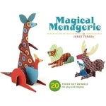 Magical Menagerie Punch Out Animal Book 20 Animals for Play and Display