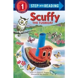 Classic Children's Book: Scuffy The Tugboat's Big River Adventure, Learning Safety Lessons, Ages 3-7, Hardcover Edition