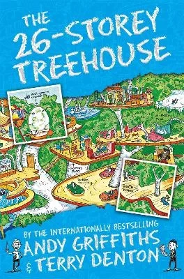 Andy Griffiths The 26-Storey Treehouse Book Funny Adventure Story for Kids Andy Griffiths The 26-Storey Treehouse Book Funny Adventure Story for Kids