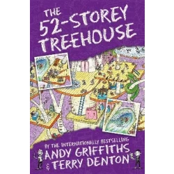 Andy Griffiths' The 52 Storey Treehouse Book: Hilarious Children's Adventure with Wild Inventions, Silly Mishaps, and Nonstop Chaotic Fun, Perfect for Young Readers Aged 7-10