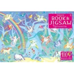 Usborne Unicorns Book and Jigsaw Puzzle Set, Magical Scenes, 100 Piece Puzzle, for Kids - Usborne
