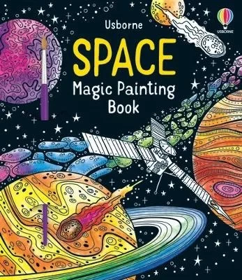 كتاب سحري للرسم الفضائي للأطفال، كشف بالماء خالٍ من الفوضى، كواكب ونجوم كتاب سحري للرسم الفضائي للأطفال، كشف بالماء خالٍ من الفوضى، كواكب ونجوم