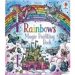 Magic Painting Rainbows Activity Book: Water Reveal for Creative Kids, Reusable Fun, Develops Fine Motor Skills, Perfect for Travel and Quiet Time, No Mess, Ages 3+
