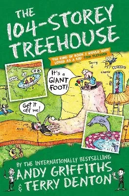 Andy Griffiths' The 104 Storey Treehouse Book: A Hilarious Adventure for Kids. Filled With Wild Inventions, Chaotic Surprises, and Nonstop Funny Fun. Perfect for Young Readers. Andy Griffiths' The 104 Storey Treehouse Book: A Hilarious Adventure for Kids. Filled With Wild Inventions, Chaotic Surprises, and Nonstop Funny Fun. Perfect for Young Readers.