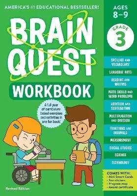 كتاب Brain Quest للصف الثالث: أنشطة الرياضيات واللغة والفنون والعلوم - Image 2