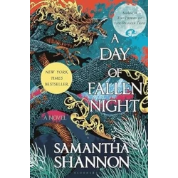 Book A Day of Fallen Night Epic Fantasy Novel Dragons Magic Ancient Conflicts Adventure Kingdoms 1st Edition