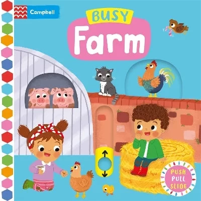 Campbell Busy Books Busy Farm Interactive Children's Book 4 Features Engaging Farm Animals and Activities Encouraging Learning and Sensory Development Perfect for Young Readers Campbell Busy Books Busy Farm Interactive Children's Book 4 Features Engaging Farm Animals and Activities Encouraging Learning and Sensory Development Perfect for Young Readers