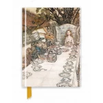 Arthur Rackham's Alice in Wonderland Tea Party Foiled Journal, Exquisite Book for Creative Writing, Journaling, & Artistic Sketching, Featuring 200+ Pages & Premium Quality Paper - Rackham