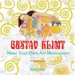 Gustav Klimt Art Coloring Book, Detailed Illustrations, Relaxing Creative Activity
