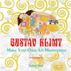 Gustav Klimt Art Coloring Book, Detailed Illustrations, Relaxing Creative Activity