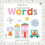 Tiny Town Hide And Seek Words Book, Interactive Word Search, For Kids, Paperback