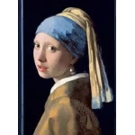 Johannes Vermeer Girl with a Pearl Earring Foiled Journal, Art Notebook, 192 Pages