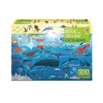 Usborne Oceans Book and Jigsaw Puzzle Set: Educational Activity for Kids, Featuring 100+ Piece Jigsaw, Explore Sea Life, Interactive Learning, Perfect Gift for Ages 5+ - Usborne