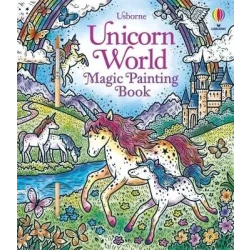 Unicorn World Magic Painting Book Water Reveal Coloring Fun for Kids