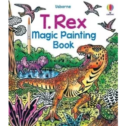 Magic Painting Book Featuring T. Rex Dinosaurs Water Reveal Coloring Activity for Kids 1 Book Fun No Mess Creative Entertainment Ages 3+ Perfect Gift Idea