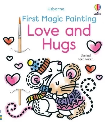 First Magic Painting Book Love and Hugs Water Reveal Activity for Toddlers - Image 2