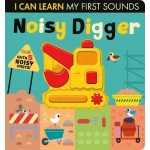 Children's Book: Noisy Digger Interactive Storybook for Kids Featuring Construction Scenes and Sounds, Age 3-6. Engaging and Educational 1st Edition