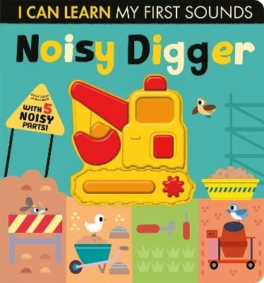 Children's Book: Noisy Digger Interactive Storybook for Kids Featuring Construction Scenes and Sounds, Age 3-6. Engaging and Educational 1st Edition - Image 2