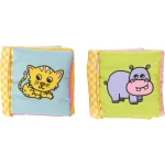 Little Soft Duo: Cat & Hippo Plush Toy Set for Babies & Toddlers, Soft & Cuddly 2-Piece Set, Perfect for Nap Time, Playtime, & Comfort. Ideal for Ages 0+ - Generic